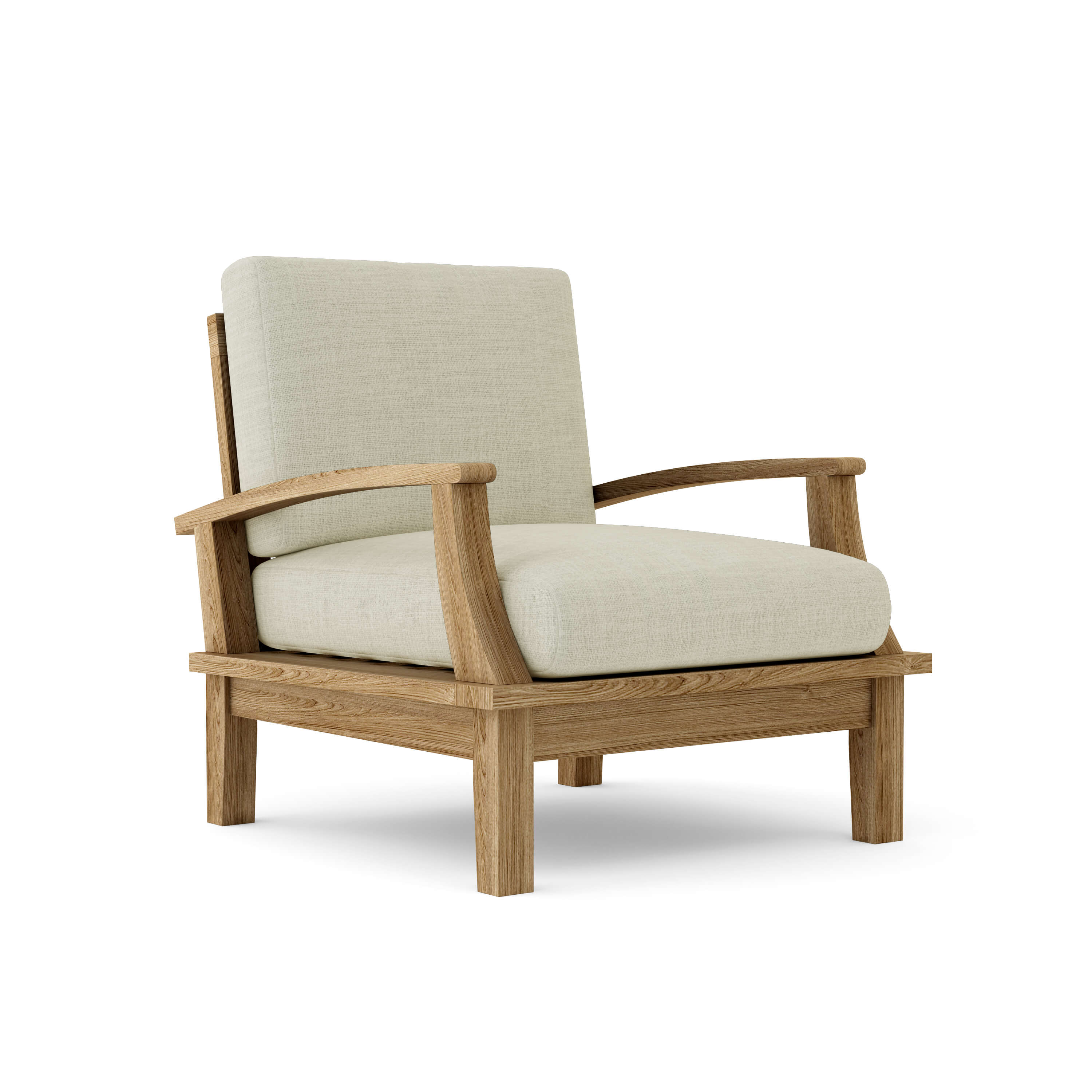 Brianna Deep Seating Armchair (DS-101) - A-Grade Teak Solid Wood by Anderson Teak