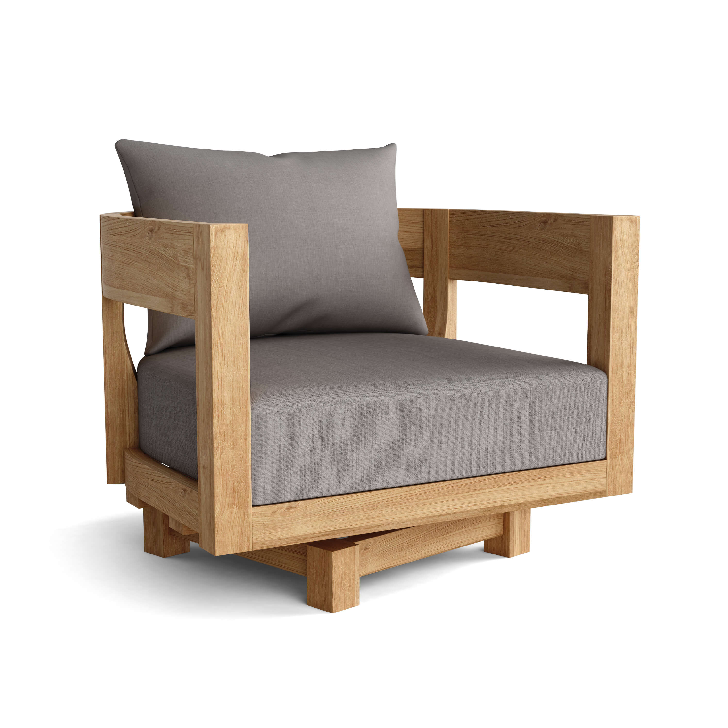 Coronado Deep Seating Swivel Armchair (DS-308) - A-Grade Teak Solid Wood by Anderson Teak