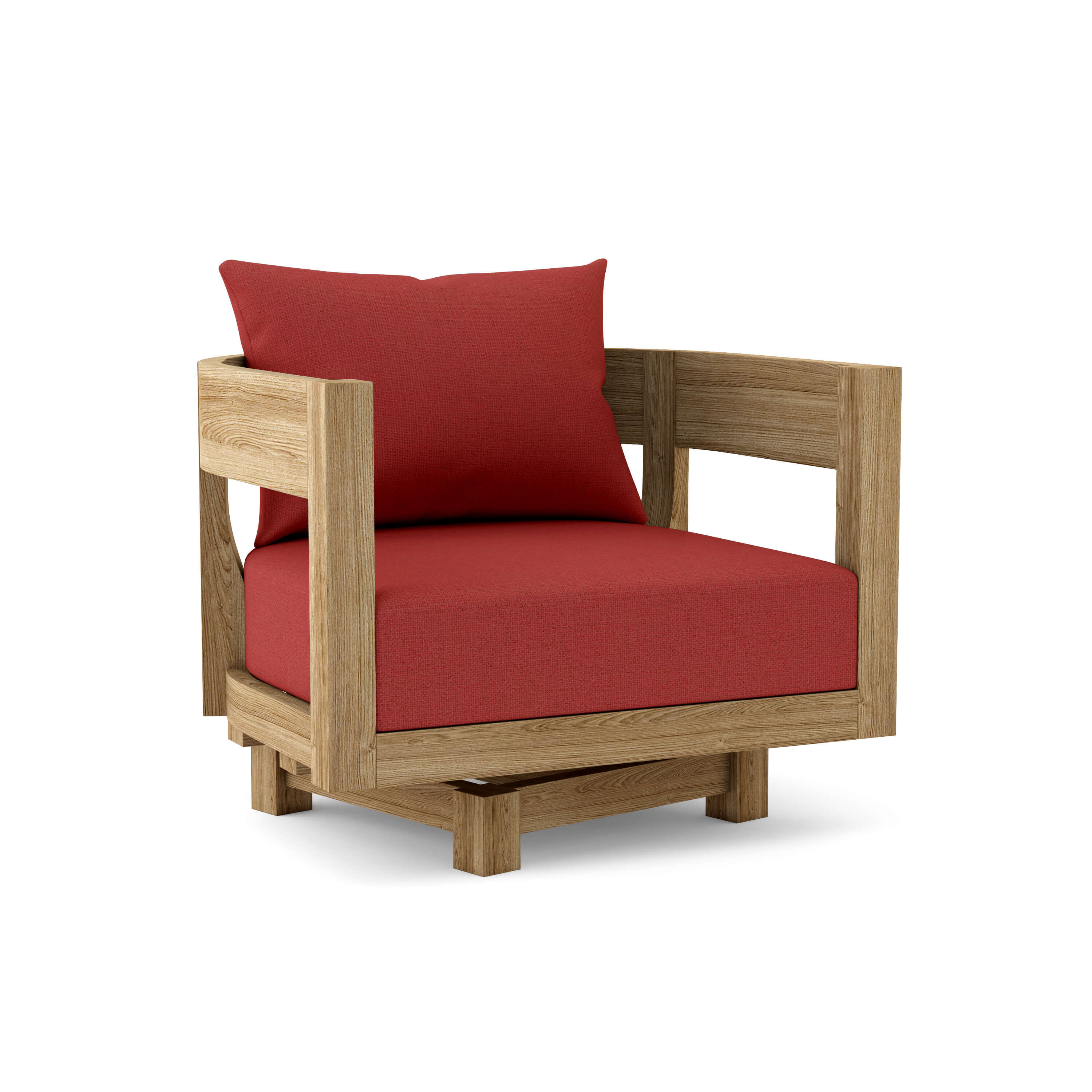 Coronado Deep Seating Swivel Armchair (DS-308) - A-Grade Teak Solid Wood by Anderson Teak