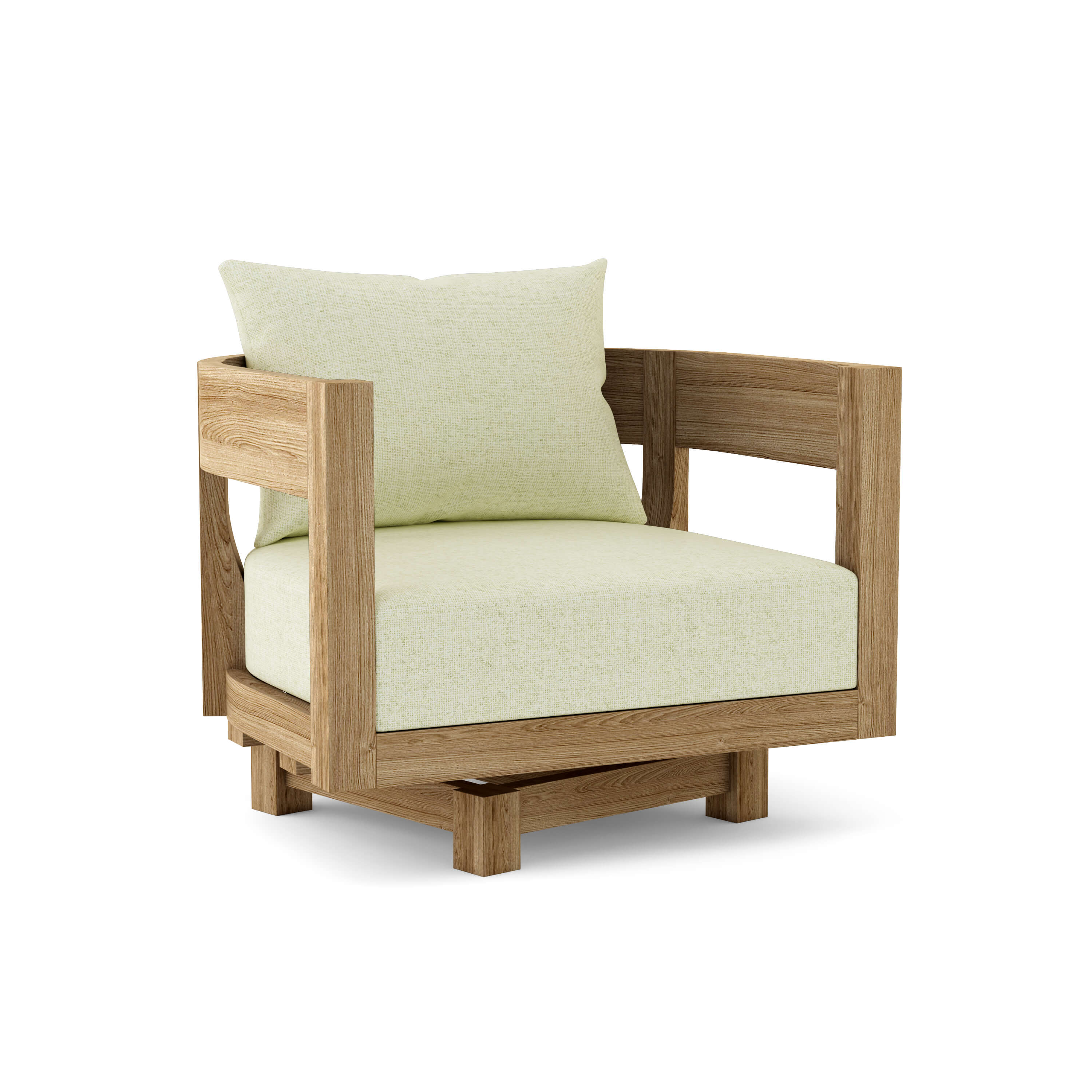 Coronado Deep Seating Swivel Armchair (DS-308) - A-Grade Teak Solid Wood by Anderson Teak
