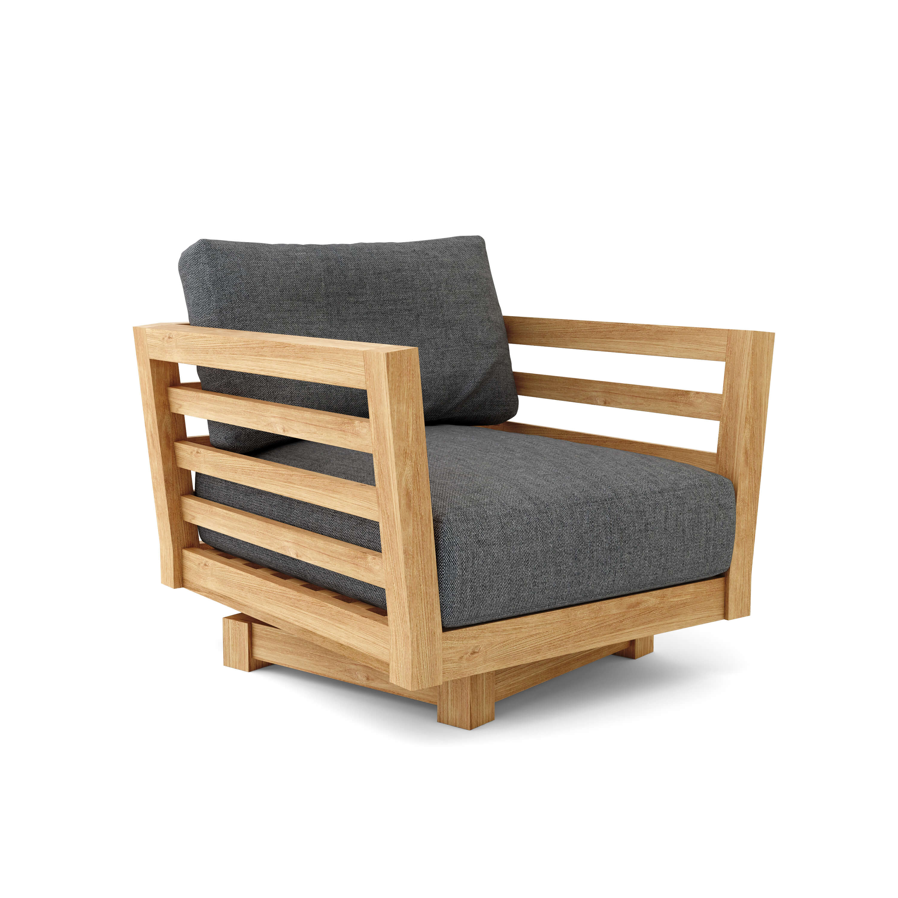 Cordoba Deep Seating Swivel Armchair (DS-838) - A-Grade Teak Solid Wood by Anderson Teak