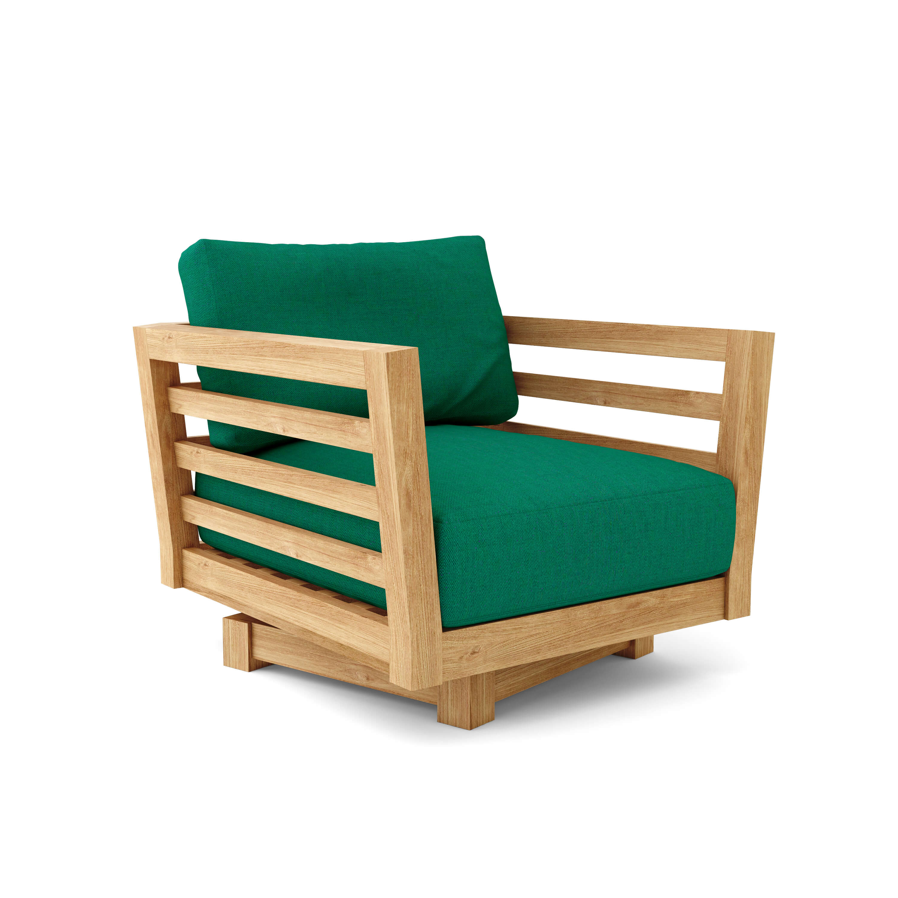 Cordoba Deep Seating Swivel Armchair (DS-838) - A-Grade Teak Solid Wood by Anderson Teak