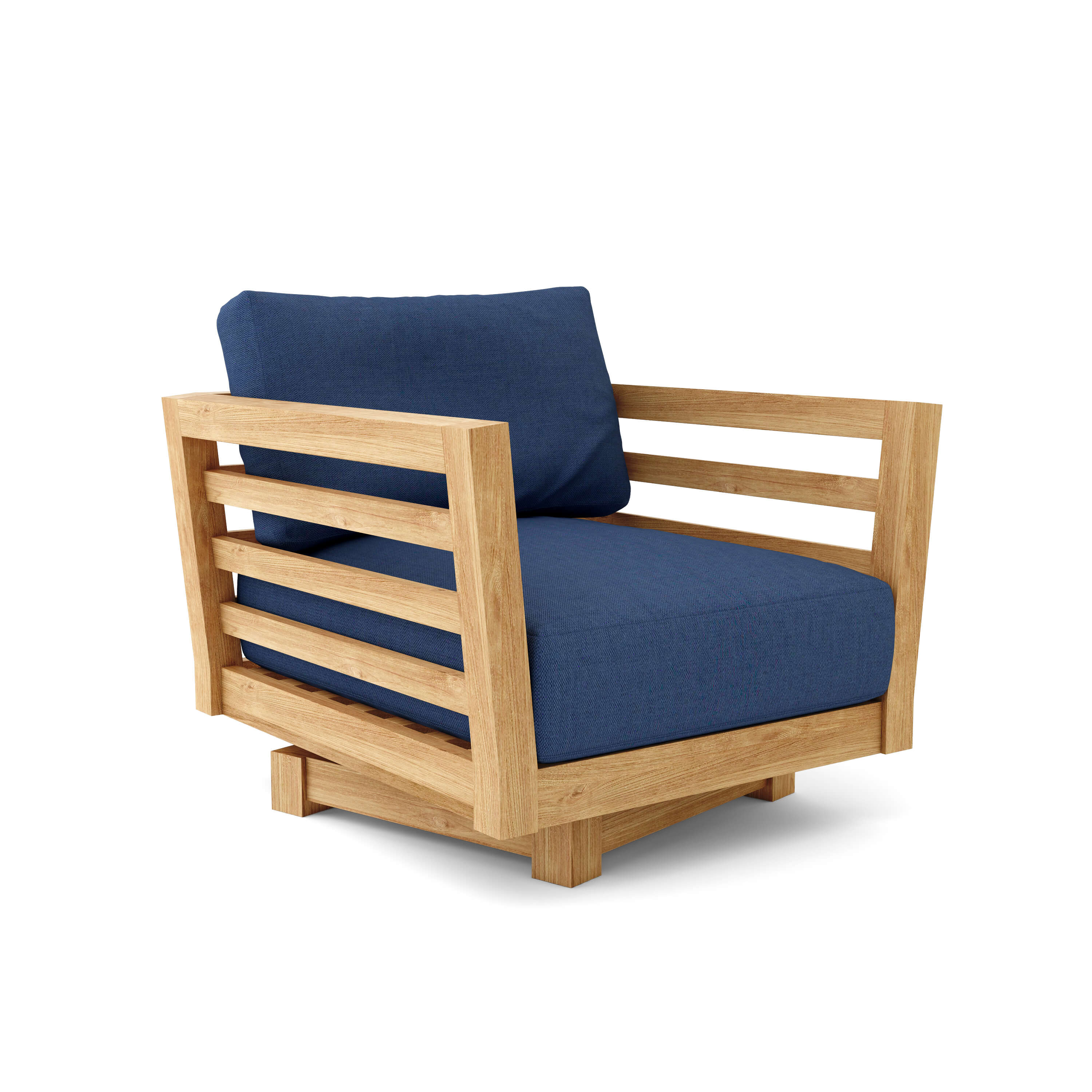 Cordoba Deep Seating Swivel Armchair (DS-838) - A-Grade Teak Solid Wood by Anderson Teak