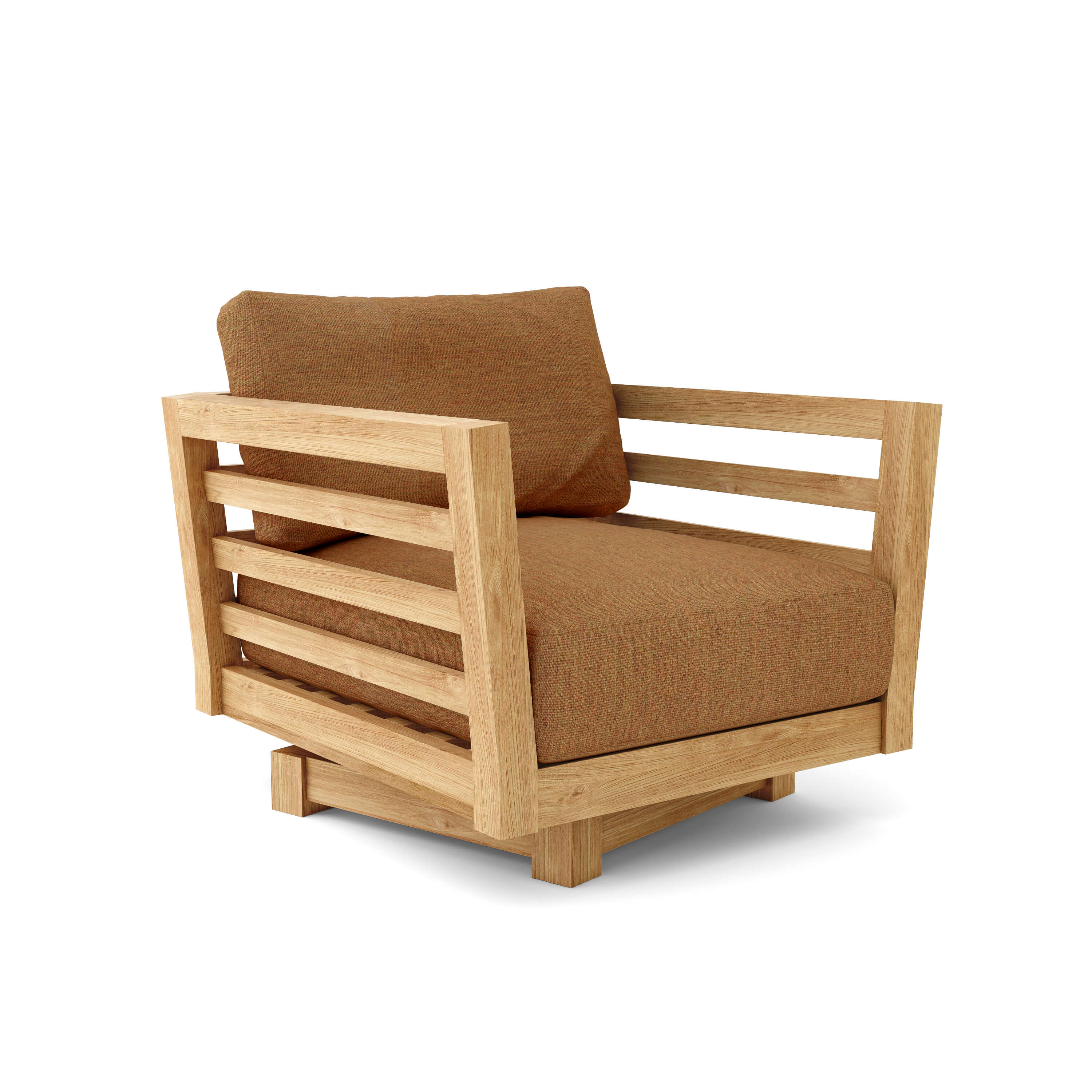 Cordoba Deep Seating Swivel Armchair (DS-838) - A-Grade Teak Solid Wood by Anderson Teak