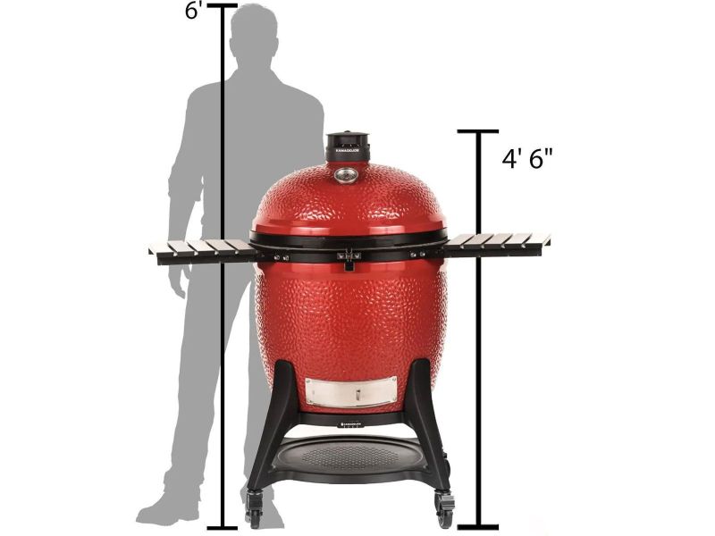 IronHaven 24-Inch Ceramic Kamado Grill