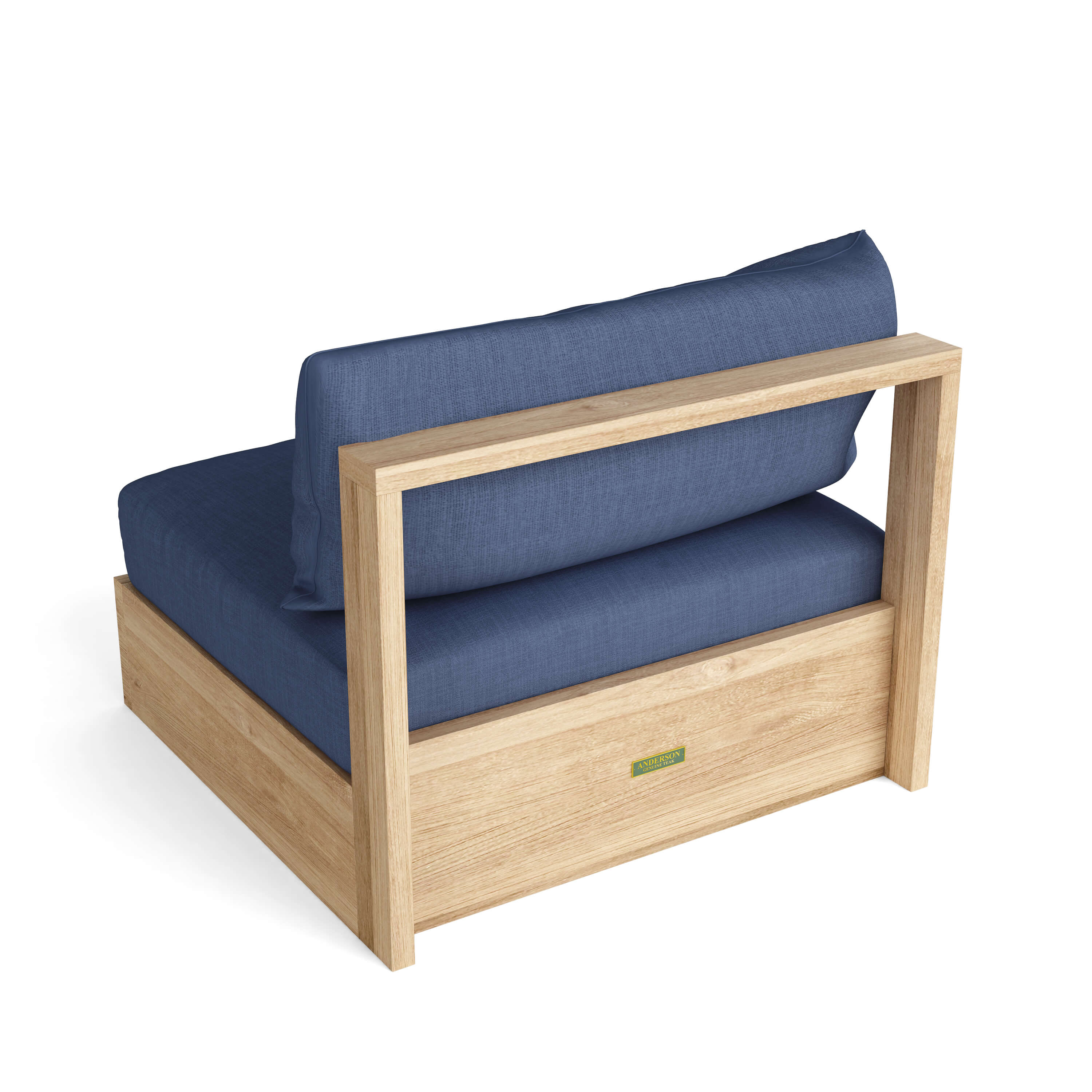 Copacabana Modular Deep Seating (SET-151) – A-Grade Teak Solid Wood Sectional by Anderson Teak