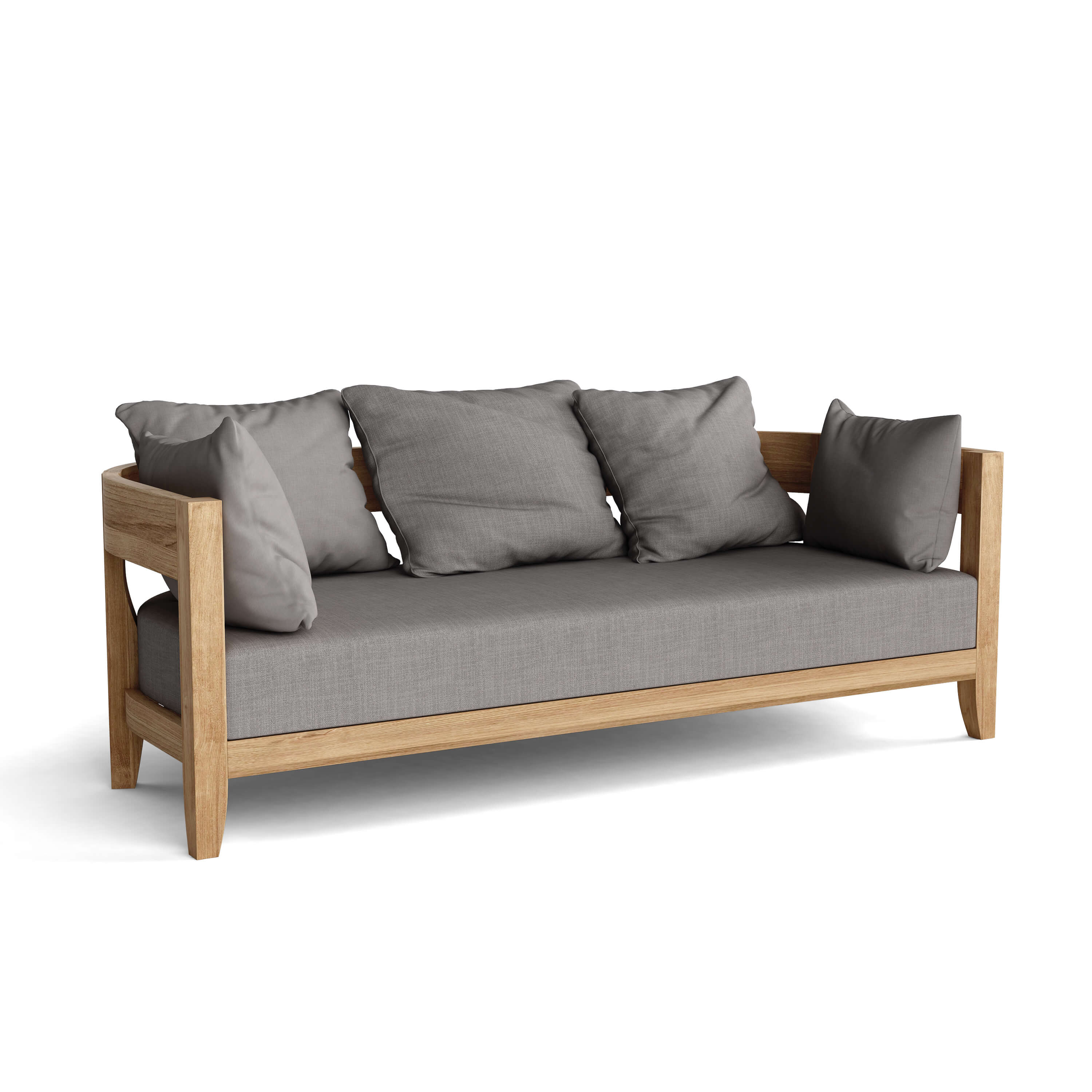 Cordoba 6 Piece Coronado Deep Seating Set (SET 171) – A Grade Teak Solid Wood Outdoor Lounge by Anderson Teak