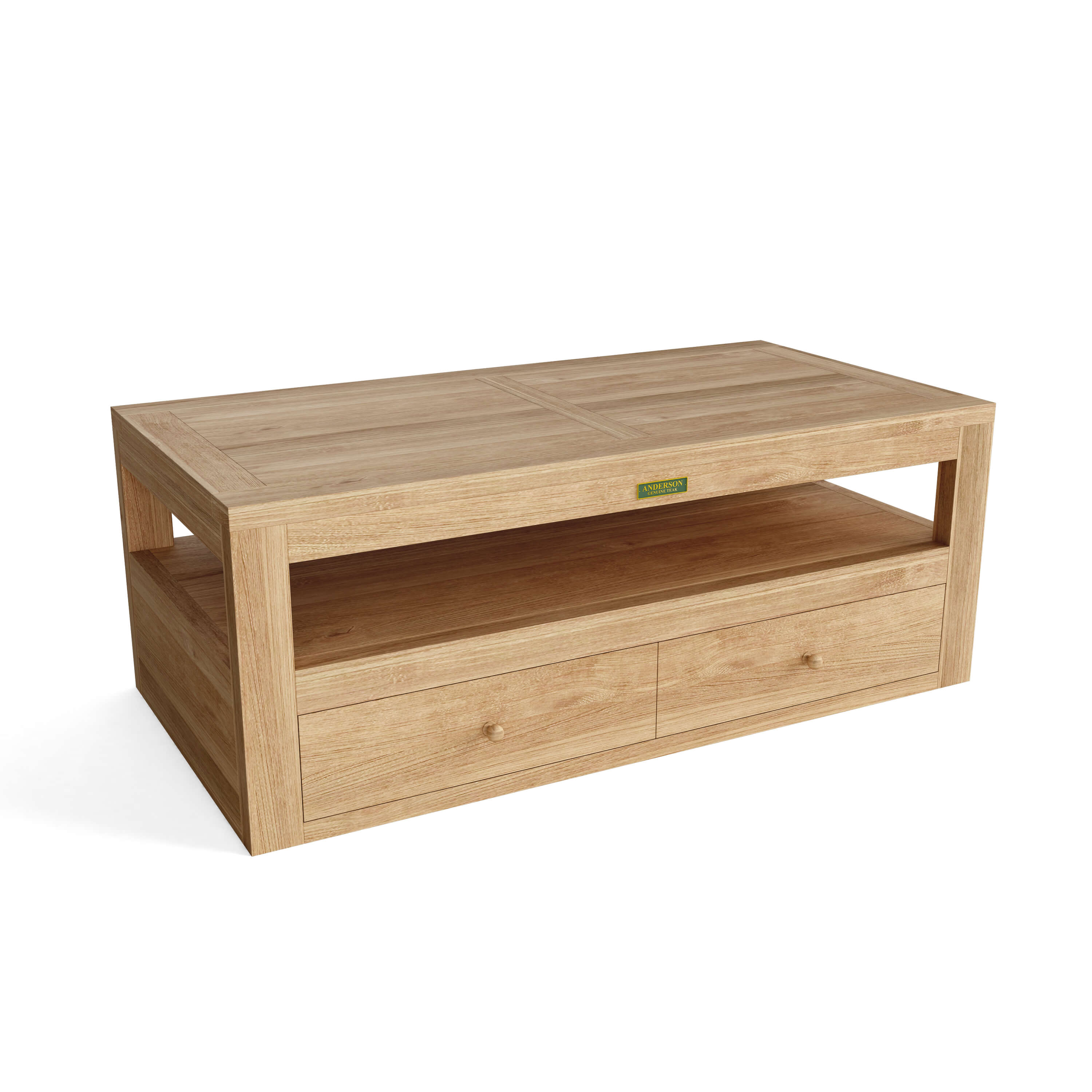 Copacabana Modular Deep Seating (SET-153) – A-Grade Teak Solid Wood Sectional by Anderson Teak