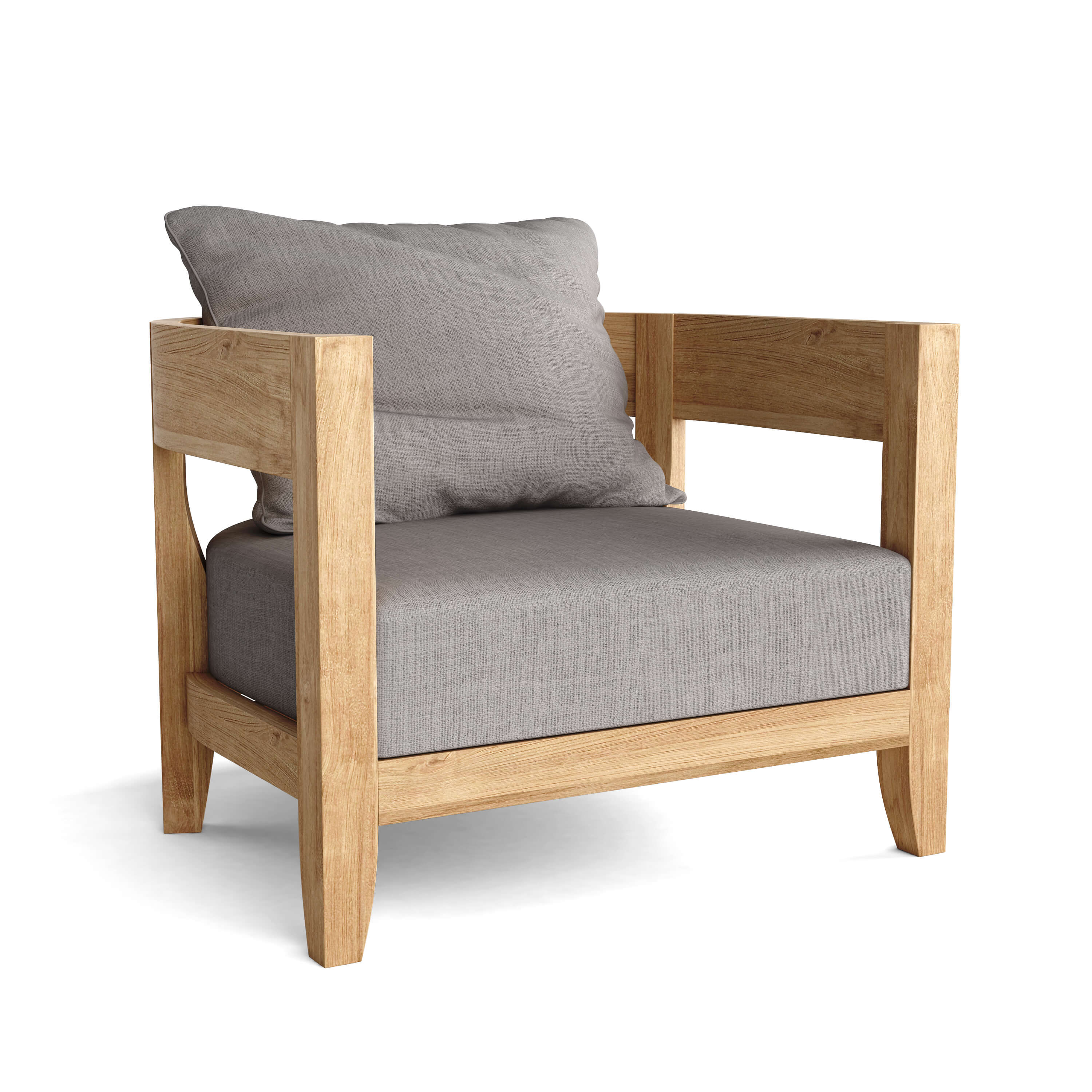 Coronado 5 Piece Deep Seating Set (SET 172) – A Grade Teak Solid Wood Outdoor Lounge by Anderson Teak