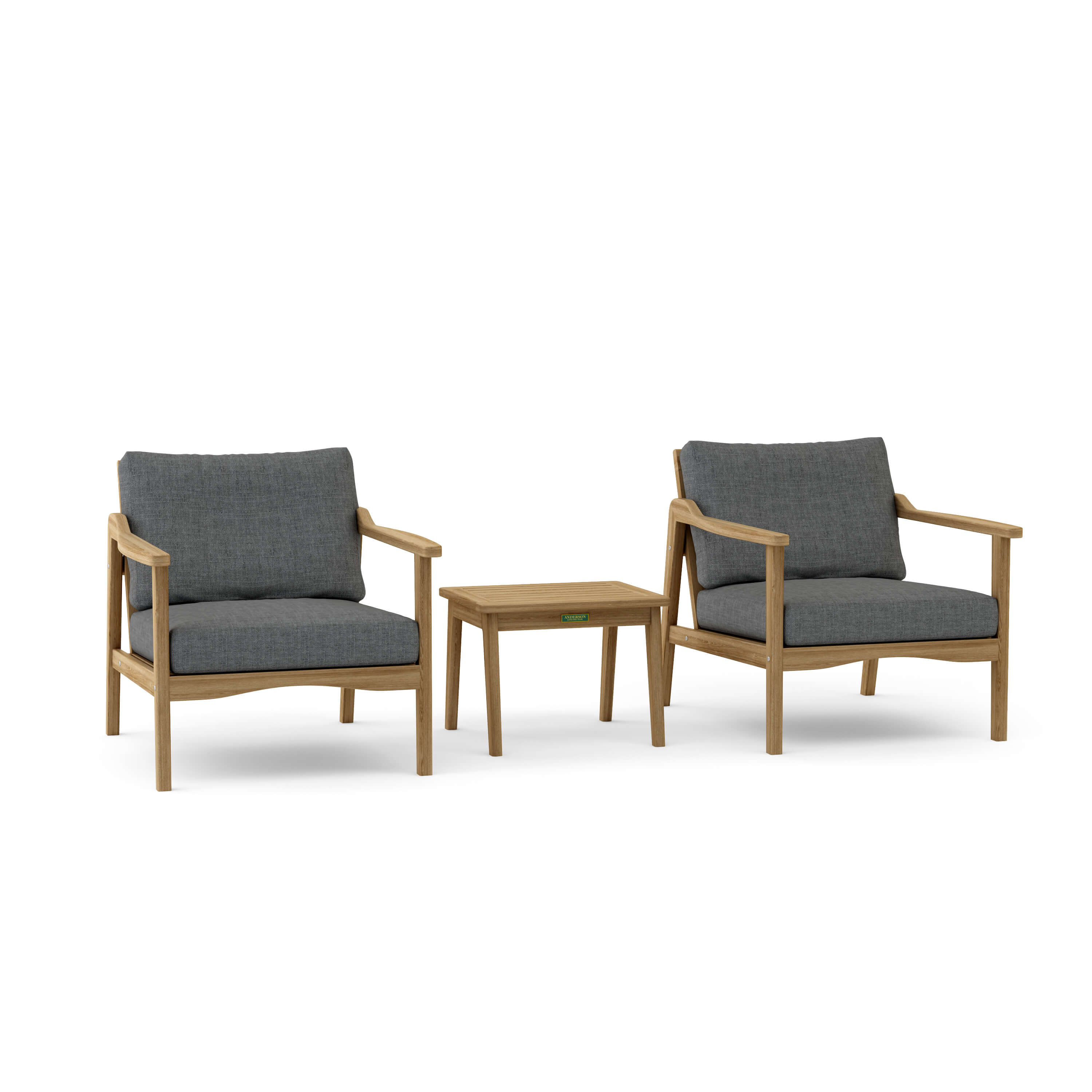 Amalfi Deep Seating Set (SET-3025) - A-Grade Teak Solid Wood by Anderson Teak