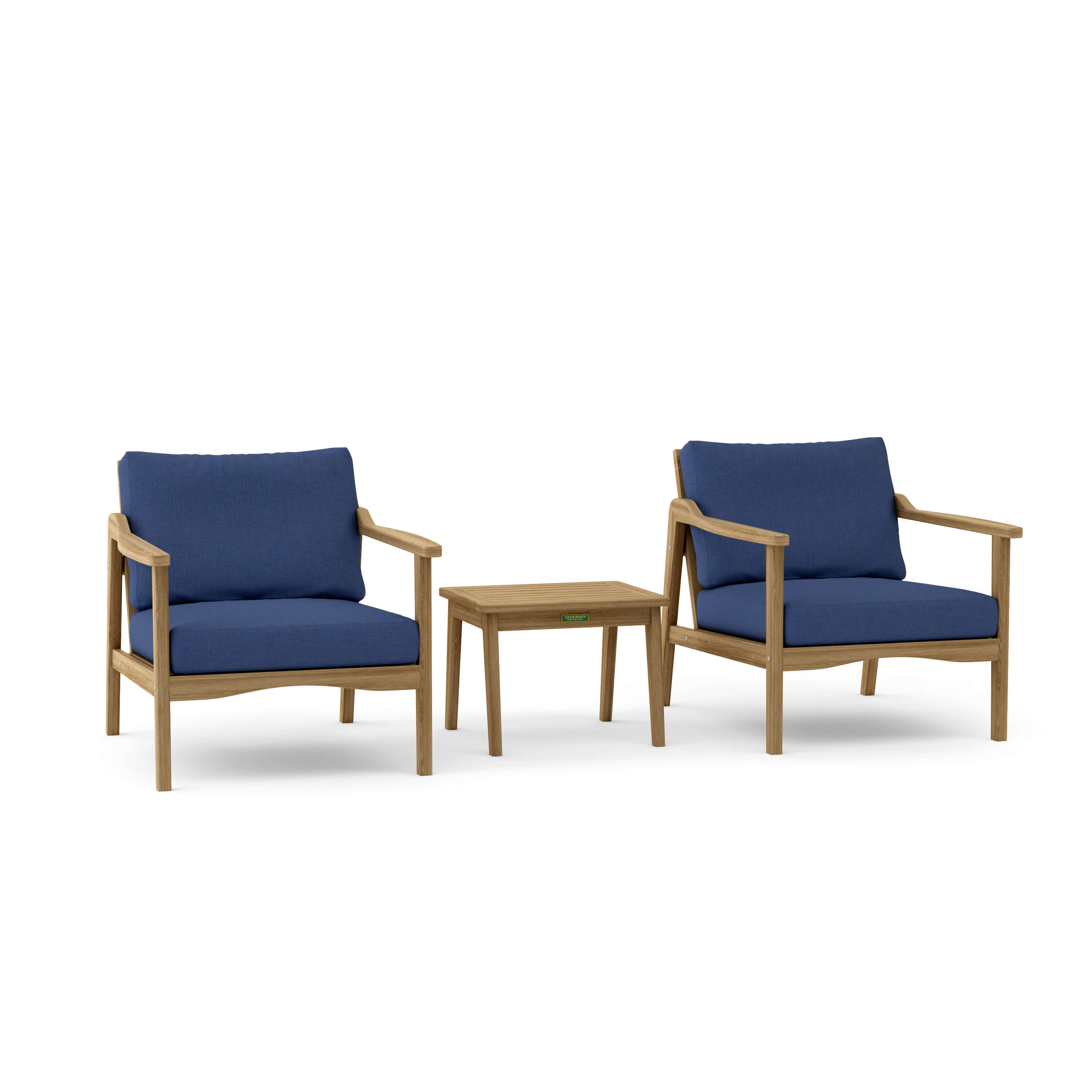 Amalfi Deep Seating Set (SET-3025) - A-Grade Teak Solid Wood by Anderson Teak