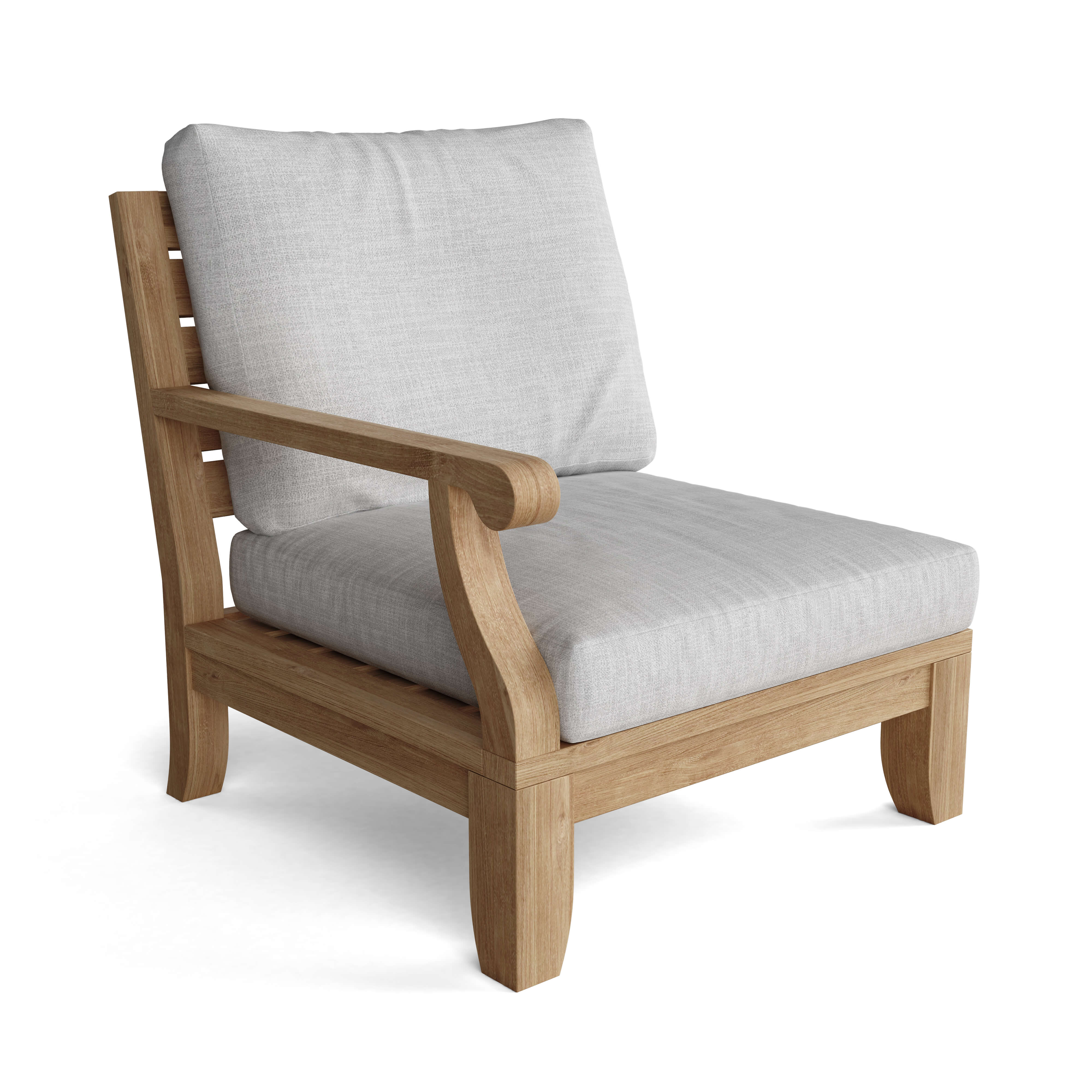 Riviera Modular Deep Seating Set (SET-98B) - A-Grade Teak Solid Wood by Anderson Teak