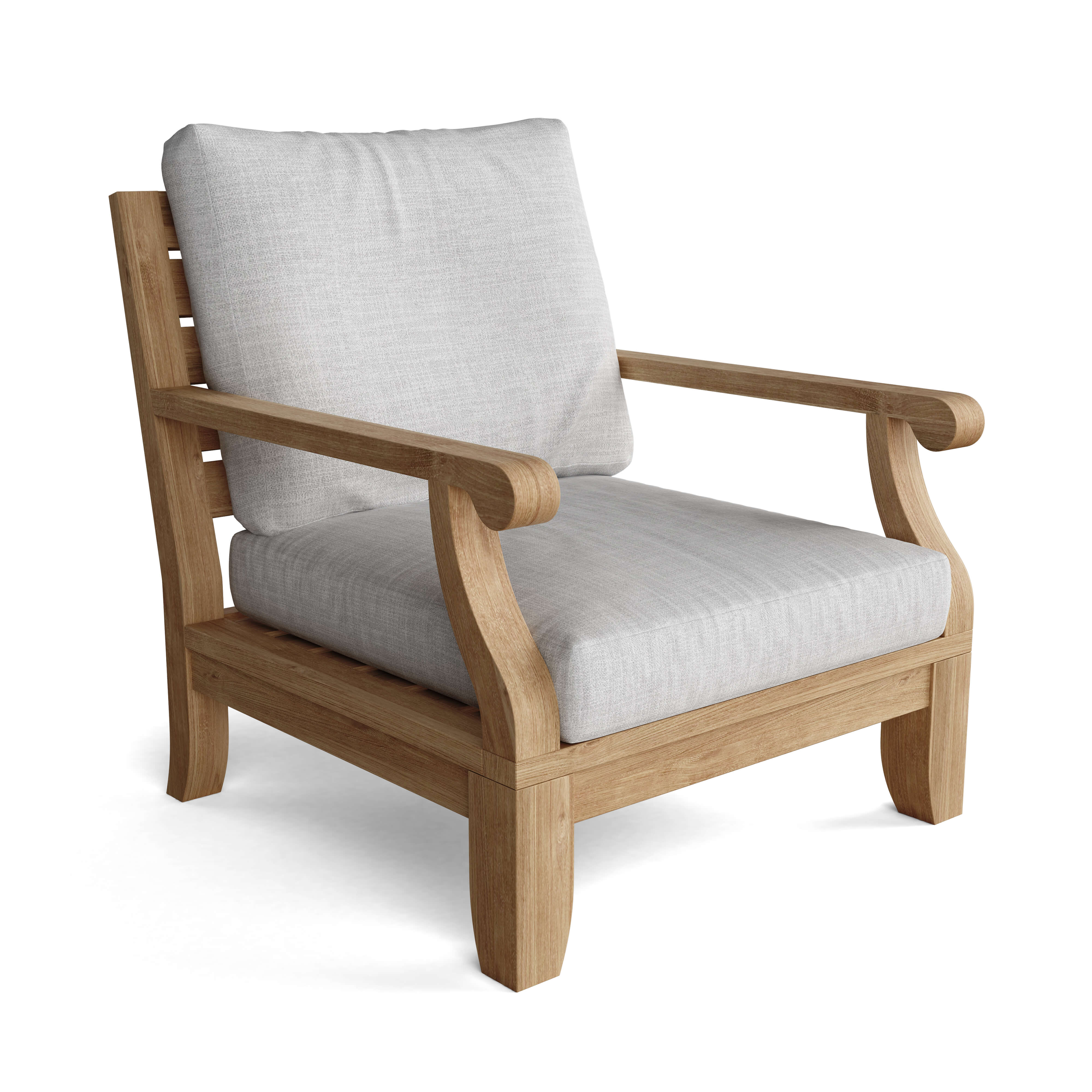 Riviera Modular Deep Seating Set (SET-98) - A-Grade Teak Solid Wood by Anderson Teak