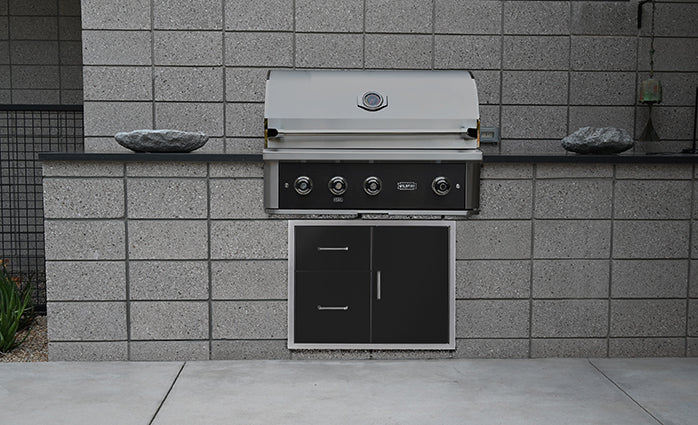WildFire Ranch Pro 36" Built-In Premium Outdoor Stainless Steel Grill