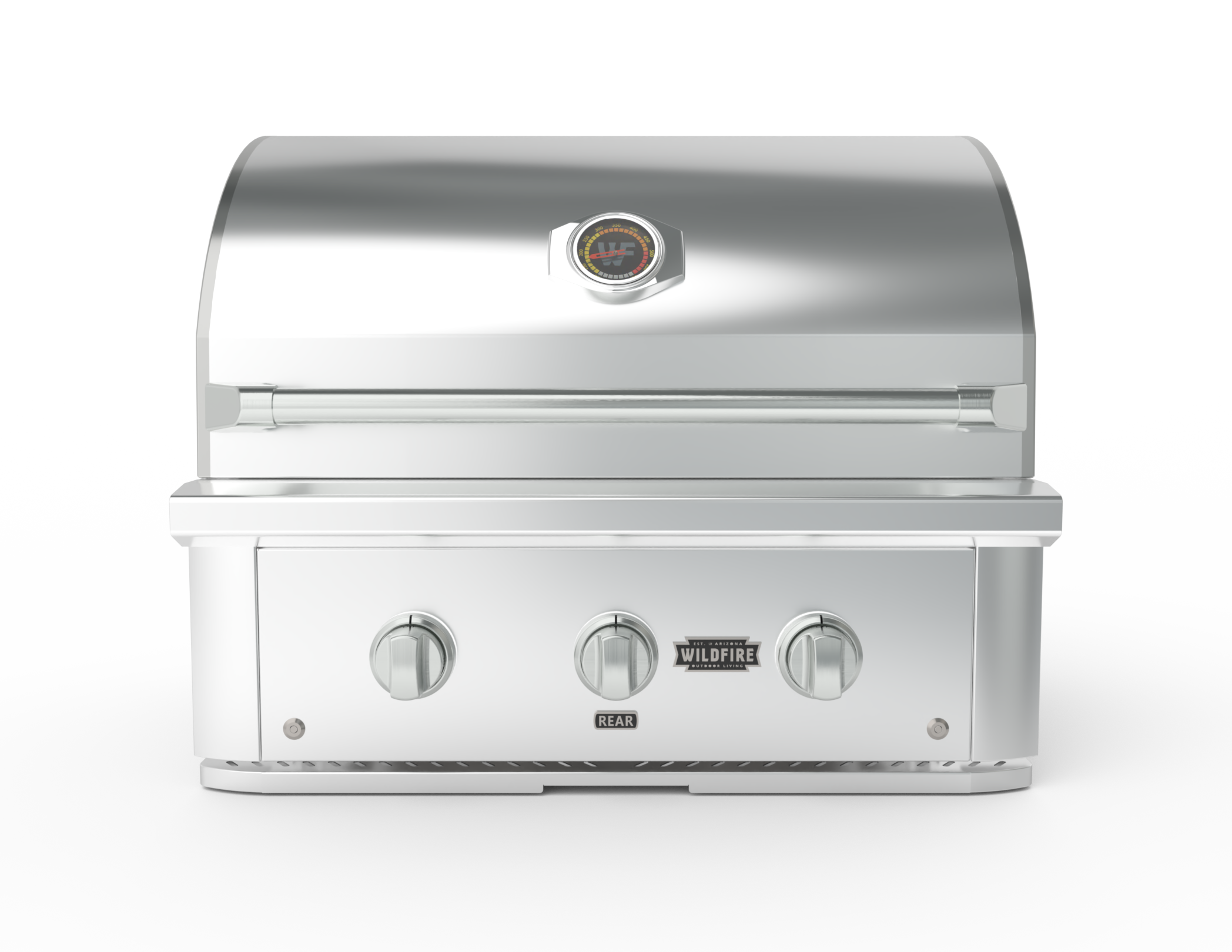 WildFire Ranch Pro 30" Built-In Premium Outdoor Stainless Steel Grill