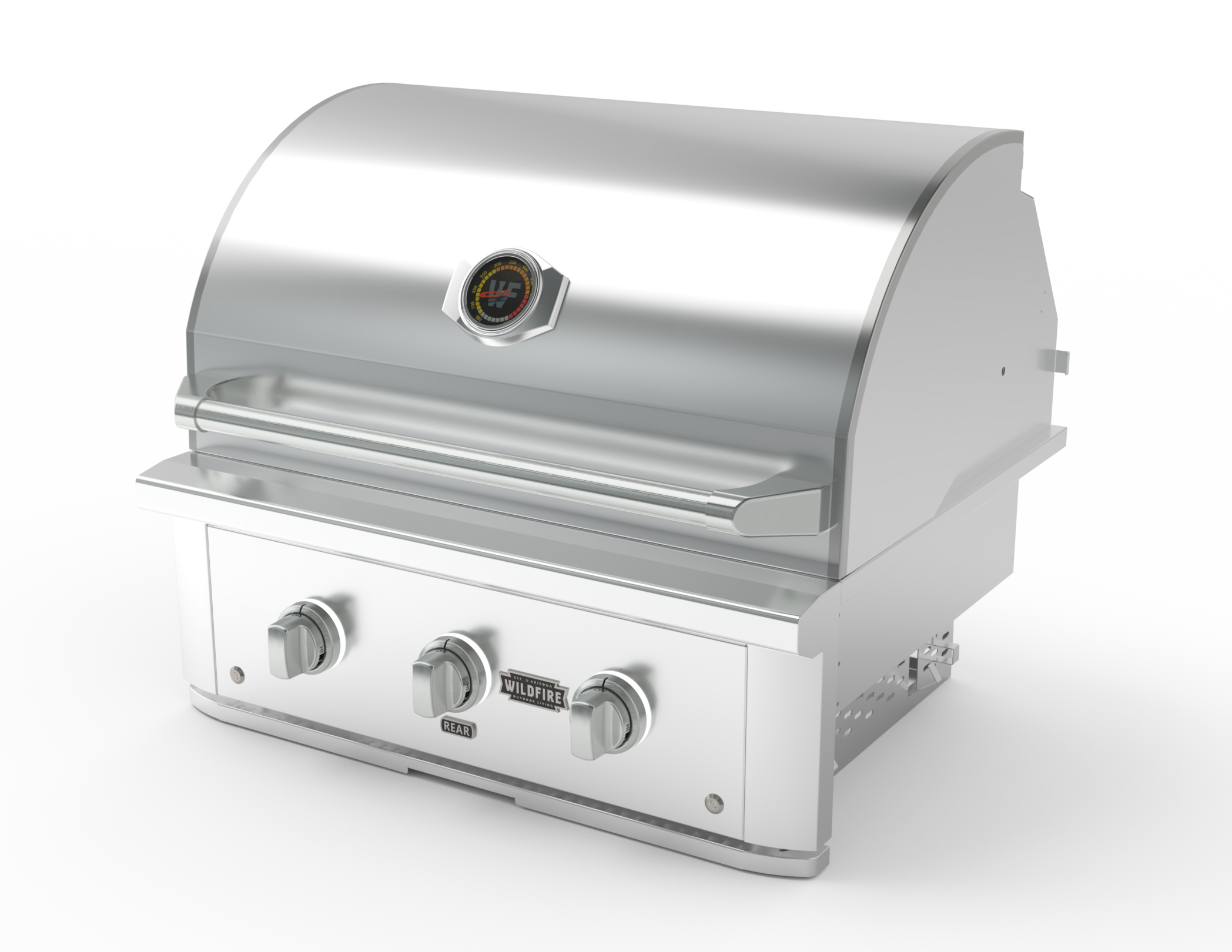WildFire Ranch Pro 30" Built-In Premium Outdoor Stainless Steel Grill
