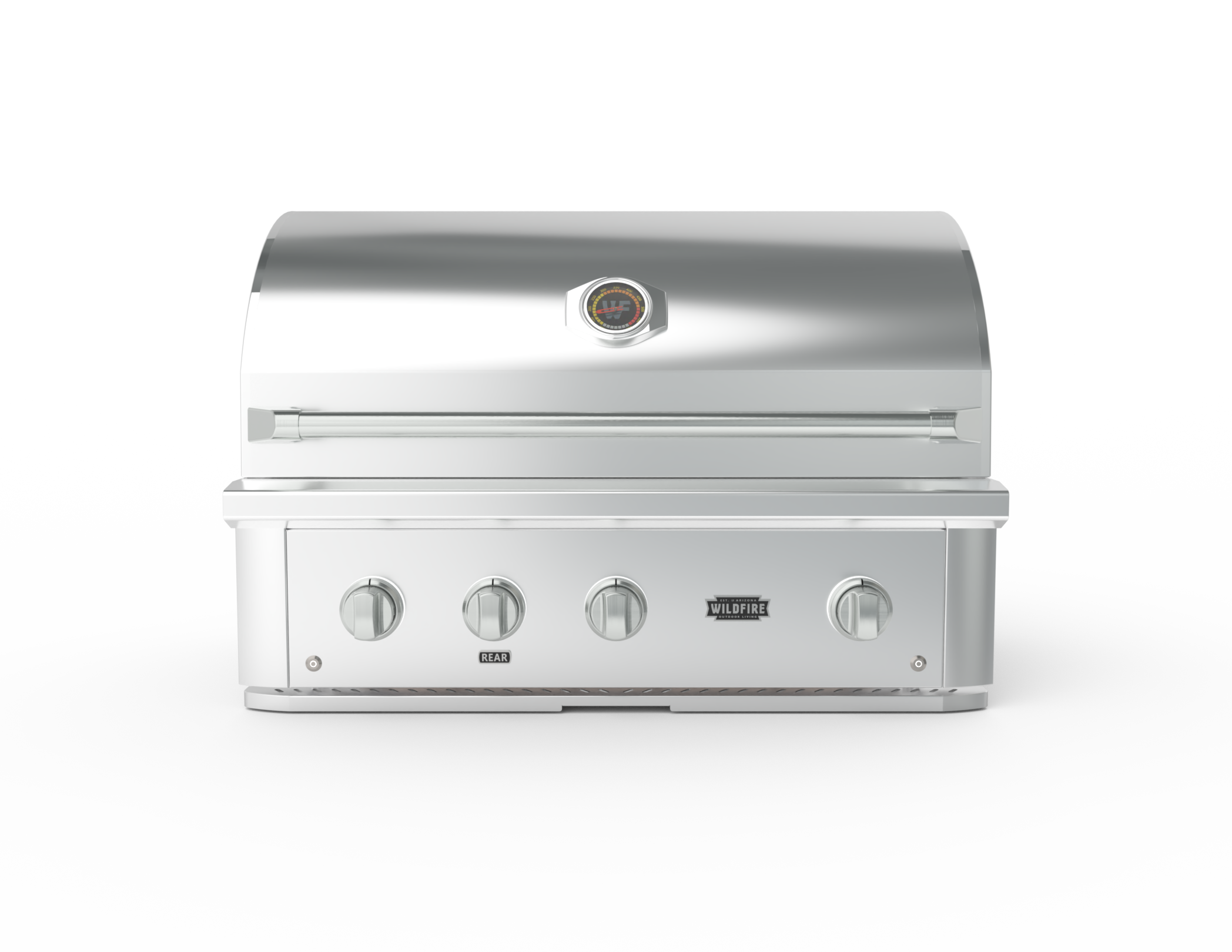 WildFire Ranch Pro 36" Built-In Premium Outdoor Stainless Steel Grill