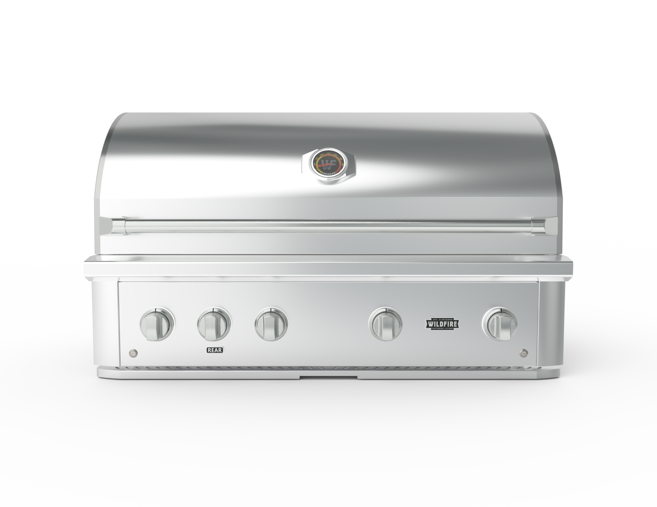 WildFire Ranch Pro 42" Built-In Premium Outdoor Stainless Steel Grill