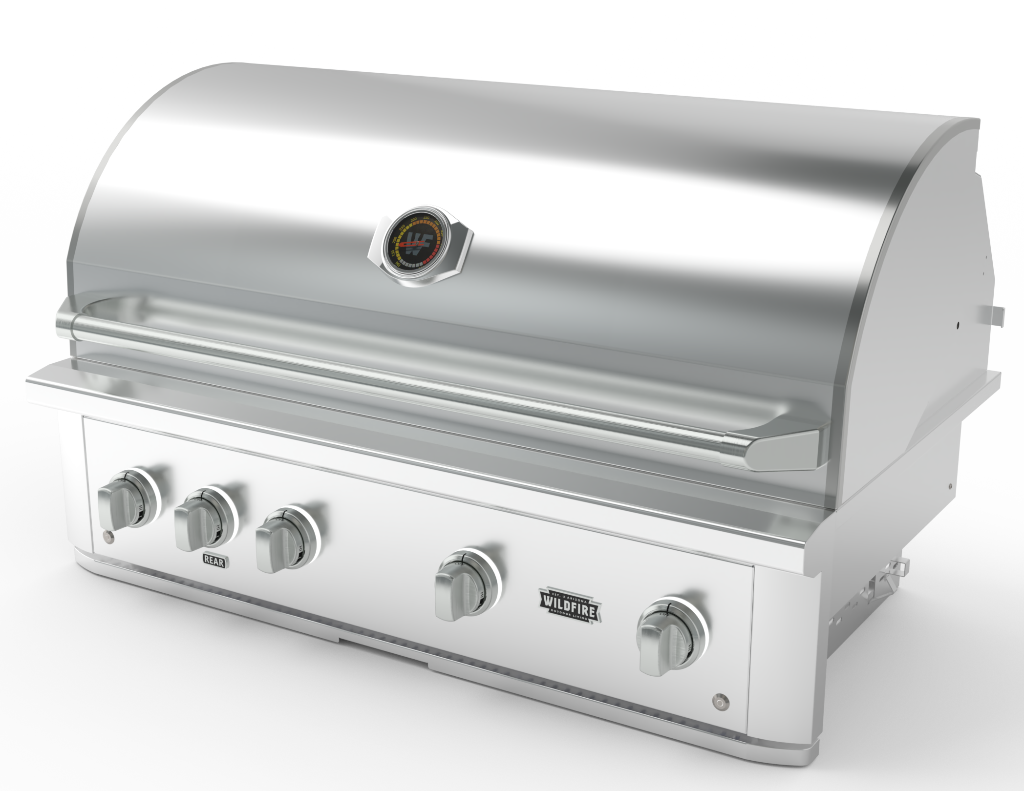 WildFire Ranch Pro 42" Built-In Premium Outdoor Stainless Steel Grill