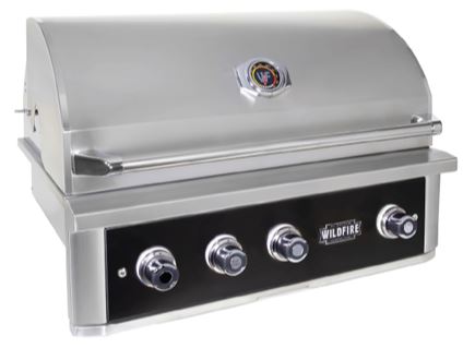 WildFire Ranch Pro 36" Built-In Premium Outdoor Stainless Steel Grill