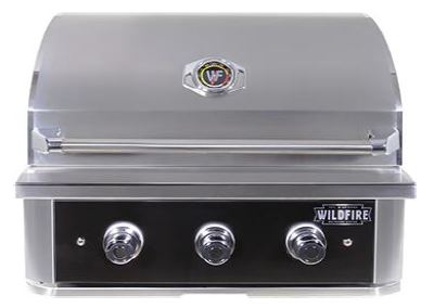 WildFire Ranch Pro 30" Built-In Premium Outdoor Stainless Steel Grill