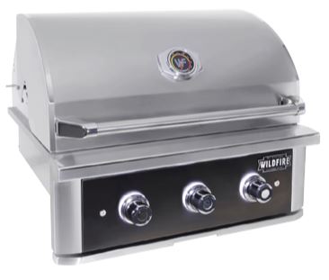 WildFire Ranch Pro 30" Built-In Premium Outdoor Stainless Steel Grill