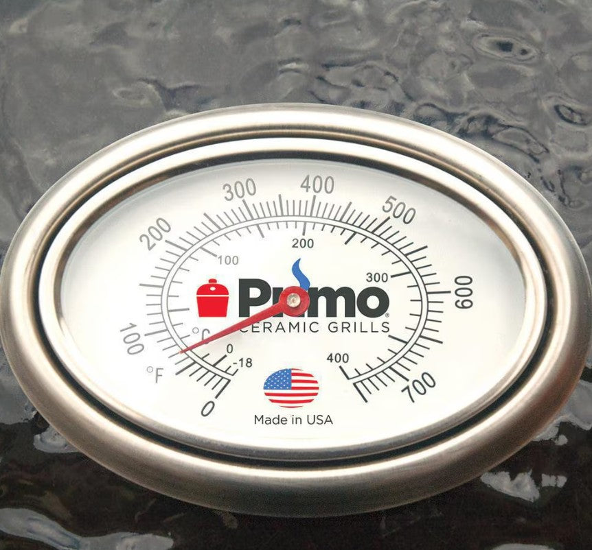 Primo Oval XL 400 All-In-One Ceramic Kamado Grill with Cradle & Side Shelves