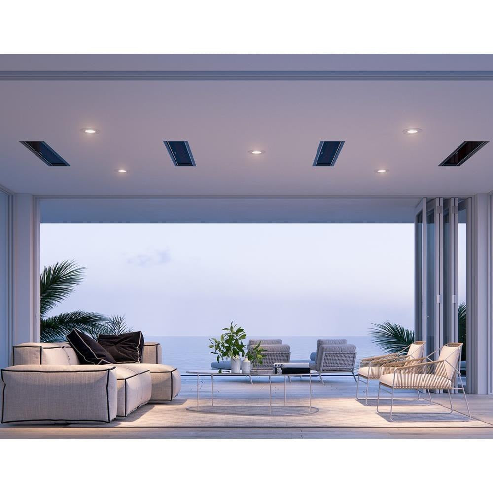 Bromic Platinum Smart-Heat 50″ 3400W Electric Patio Heater – Ceiling/Wall Mount