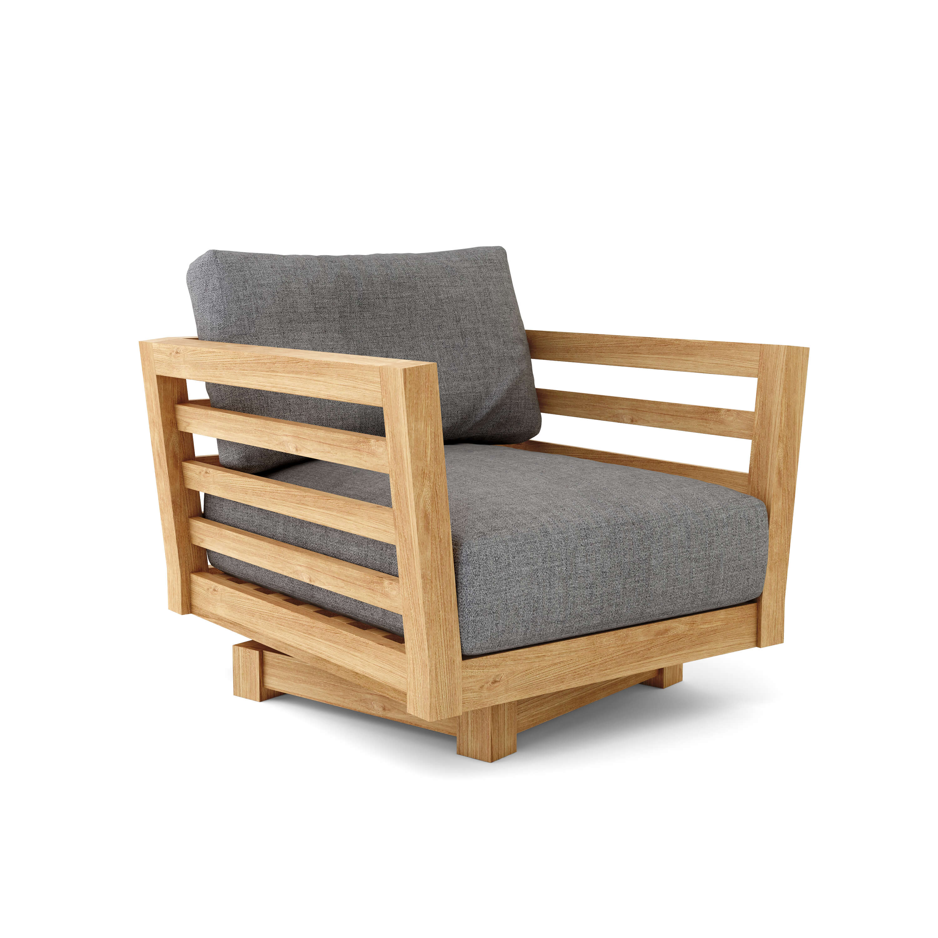 Cordoba Deep Seating Swivel Armchair (DS-838) - A-Grade Teak Solid Wood by Anderson Teak