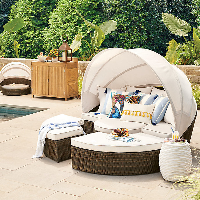 ViveSol 5-Piece All-Weather Daybed in Bronze