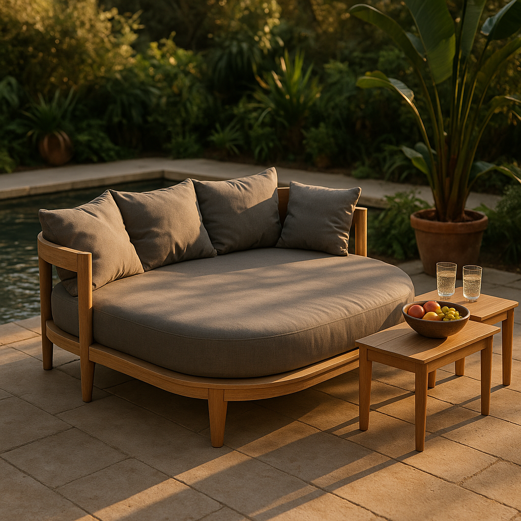 Coronado Daybed (DS-310) - A-Grade Teak Solid Wood by Anderson Teak