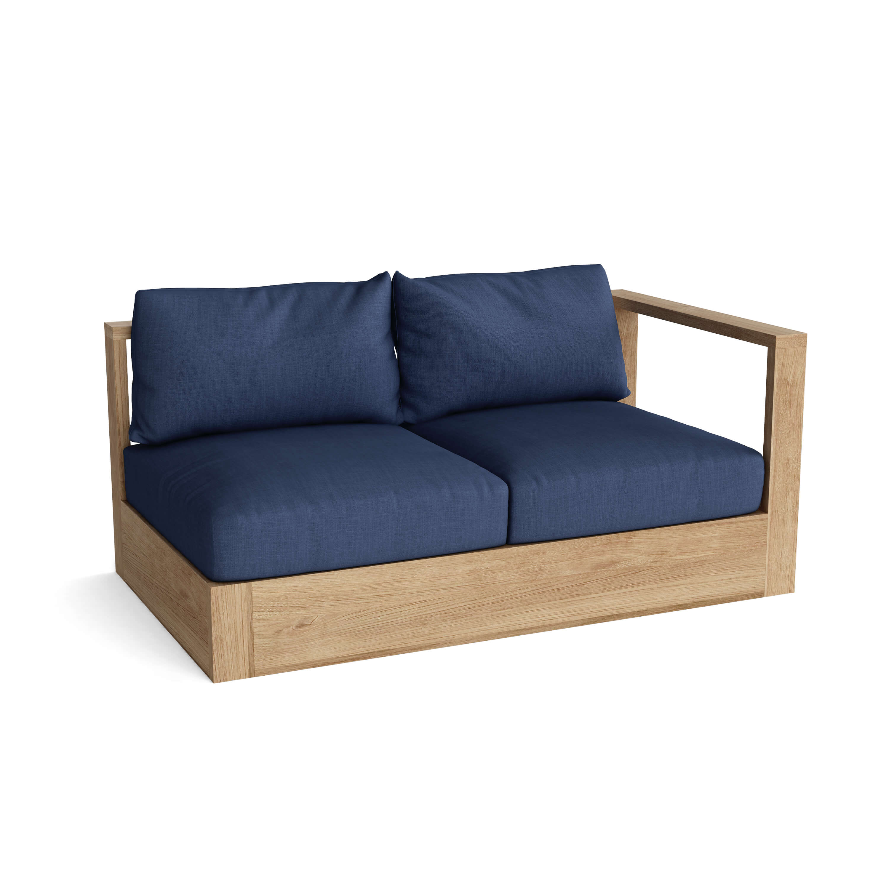 Copacabana Modular Deep Seating (SET-153) – A-Grade Teak Solid Wood Sectional by Anderson Teak