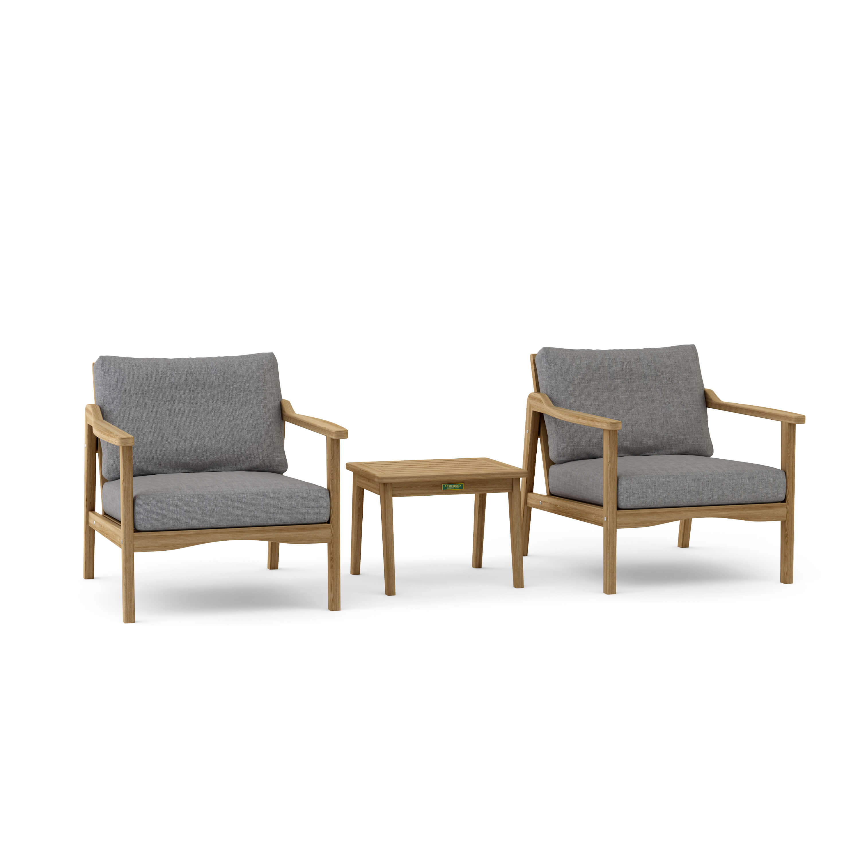 Amalfi Deep Seating Set (SET-3025) - A-Grade Teak Solid Wood by Anderson Teak